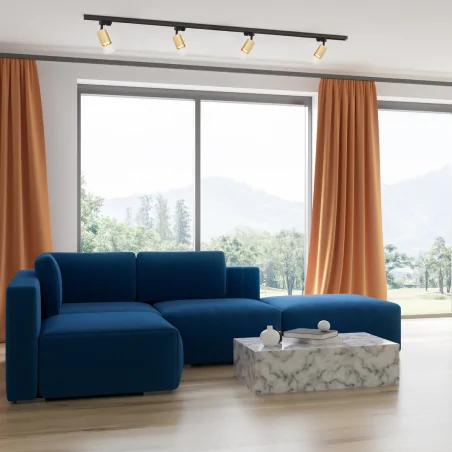 Oswietlenie-szynowe - ml0690 lampa do szynoprzewodu złota 1xgu10 ricky truck eko-light 