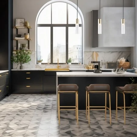 Lampy-sufitowe - ml0845 lampa wisząca tuba złota 1xgu10 ricky eko-light 