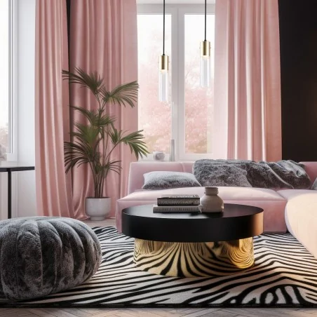 Lampy-sufitowe - ml0845 lampa wisząca tuba złota 1xgu10 ricky eko-light 