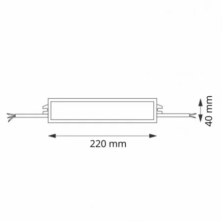 Zasilacze-led - 317322 zasilacz do taśm led stałonapięciowy 24v 100w ip67 polux-goldlux 