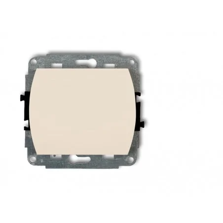 Wylaczniki-jednobiegunowe - włącznik jednobiegunowy podtynkowy beżowy trend 1wp-1 karlik 