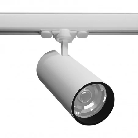 Oswietlenie-szynowe - myl.00090 biała szynowa oprawa sufitowa led 4000k celi 