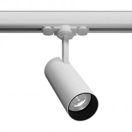Oswietlenie-szynowe - myl.00087 biała sufitowa oprawa szynowa led 3000k torn 