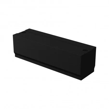 Oswietlenie-szynowe - myl.00104 czarny prosty łącznik zasilający do szynoprzewodów 