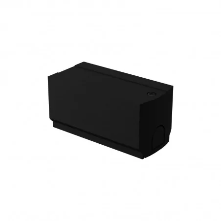 Oswietlenie-szynowe - myl.00112 czarny startowy łącznik zasilający do szynoprzewodów 