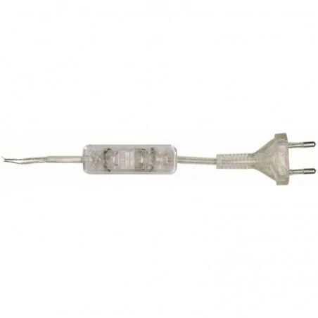 Kable-i-przewody - / sp/w przewód przełączeniowy z włącznikiem 1,90 (2x0,50) bezbarwny zamel 