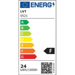 Kinkiety-ogrodowe - kinkiet ogrodowy led durango 80cm 24w ip65 0521 lvt 