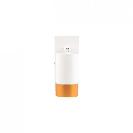 Kinkiety-do-salonu - biało-złoty kinkiet klemens gu10 1629 lvt 