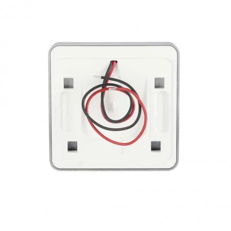 Oswietlenie-schodowe-zimna-barwa - / teti 17-141-81 srebrna oprawa led 12v ac 0,7w 5900k zamel 