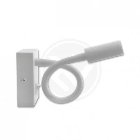 Kinkiety-do-salonu - nowoczesny biały kinkiet leo led 3w 4000k 1821 lvt 