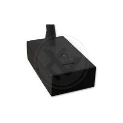 Kinkiety-do-salonu - nowoczesny czarny kinkiet leo led 3w 4000k 1739 lvt 
