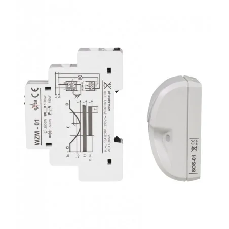Wylaczniki-zmierzchowe - wzm-01/sos włącznik zmierzchowy z sondą 230v zamel 