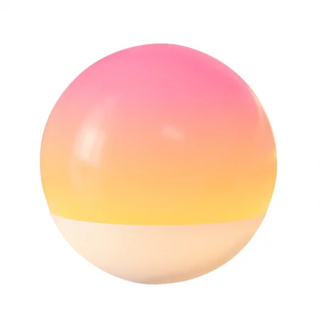 Lampki-nocne - 325433 lampka stołowa kula rgb kolorowe światło candy polux-goldlux 