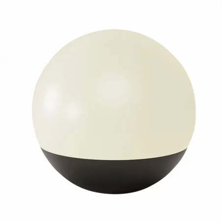 Lampki-nocne - 325440 lampka nocna kula biało-czarna led 3000k usb pako polux - goldlux 