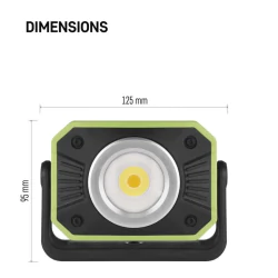 Naswietlacze-led-przenosne - p4542 naświetlacz led cob 900lm powerbank 2×2000mah ładowalny emos 