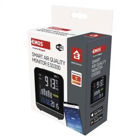 Zestawy-sterowania-bezprzewodowego - e30300 gosmart monitor jakości powietrza z wi-fi emos 