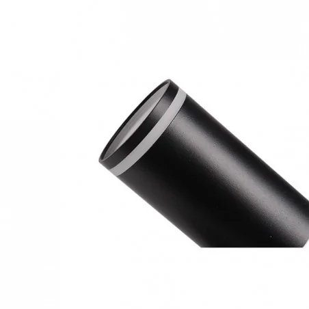 Kinkiety-do-salonu - czarny kinkiet do czytania ring gu10 0296 lvt 