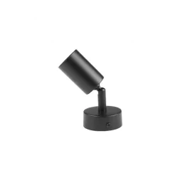 Oswietlenie-sufitowe - czarne oświetlenie ścienno-sufitowe led e27 eos 1671 lvt 