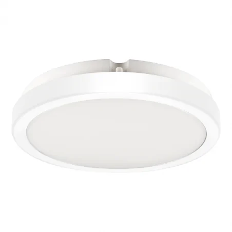Plafony - ekp0470 biały plafon hermetyczny led 18w 4000k ip65 vera eko-light 
