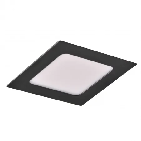 Panele-led - 324139 czarny panel led podtynkowy 4,8w 4000k rigel polux-goldlux 