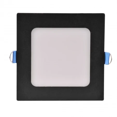 Panele-led - 324139 czarny panel led podtynkowy 4,8w 4000k rigel polux-goldlux 