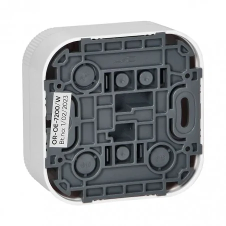 Wylaczniki-jednobiegunowe - or-oe-7200/w włącznik pojedynczy natynkowy biały ip20 todo orno 