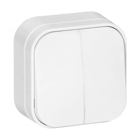 Wylaczniki-podwojne - or-oe-7201/w włącznik podwójny natynkowy biały ip20 todo orno 