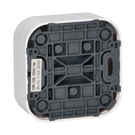 Wylaczniki-podwojne - or-oe-7201/w włącznik podwójny natynkowy biały ip20 todo orno 