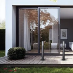 Slupki-ogrodowe - ml0301 słupek ogrodowy na żarówkę gu10 ip44 78cm vertical eko-light 