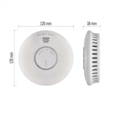 Czujniki-dymu - p56500s gosmart detektor dymu ts380c-hw z wi-fi emos 