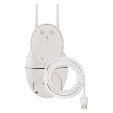 Urzadzenia-zdalnie-sterowane - h4057 gosmart kamera zewnętrzna obrotowa ip-800 wasp z wi-fi biała emos 