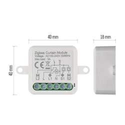 Urzadzenia-zdalnie-sterowane - h5109 gosmart moduł rolety ip-2121cz 1-kanałowy zigbee emos 