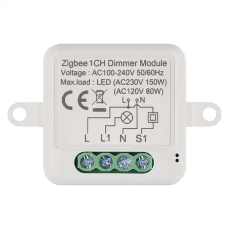 Urzadzenia-zdalnie-sterowane - h5107 gosmart moduł ściemniacza ip-2111dz zigbee 1-kanałowy emos 