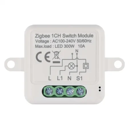 Urzadzenia-zdalnie-sterowane - h5101 gosmart moduł włączeniowy  na aplikację ip-2101sz zigbee 1-kanałowy emos 