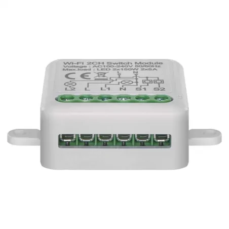 Urzadzenia-zdalnie-sterowane - h5106 osmart moduł włączeniowy na wi-fi ip-2102sw 2-kanałowy emos 