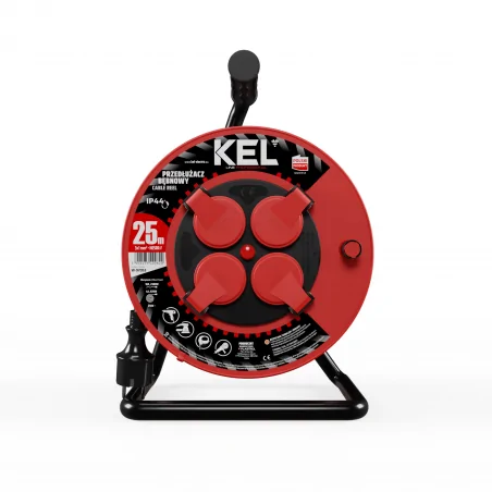 Przedluzacze-bebnowe - w-97053 warsztatowy przedłużacz rozwijany 25m pb-pro/s 3x1/h05rr-f plastrol 