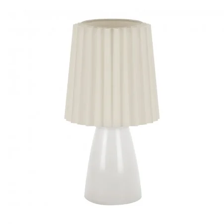 Lampki-biurkowe - lampka stołowa w kolorze białym na żarówkę e14 malma 04397 ideus-struhm 