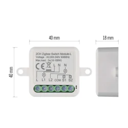 Urzadzenia-zdalnie-sterowane - h5104 gosmart moduł włączeniowy ip-2104sz bez przewodu zerowego zigbee emos 