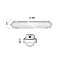 Oprawy-halogenowe-zewnetrzne - zt1631 oprawa pyłoszczelna led 29w do 51w cw ip66 misty emos 
