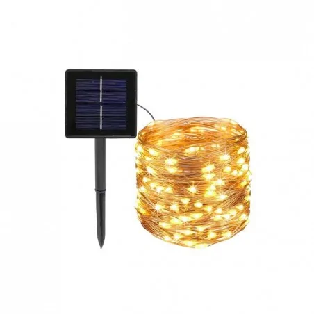 Swiecace-kule-i-girlandy - girlanda solarna led linka z ciepłym światłem 4190cm 400xled 3665 lvt 