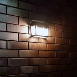 Kinkiety-solarne - eko0727 kinkiet ogrodowy solarny 3 x led 3000k filo eko-light 