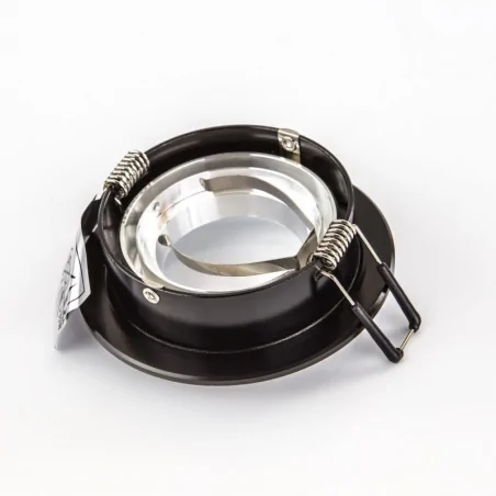 Oprawy-sufitowe-ruchome - czarna ruchoma oprawa sufitowa punktowa 50w gx5,3 ct-dto50 seidy kanlux 