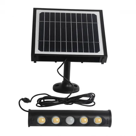 Lampy-solarne - eko8328 lampa solarna led 8w 4000k z czujnikiem ruchu ip65 talent eko-light 
