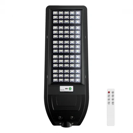 Lampy-solarne - eko9096 naświetlacz solarny uliczny led z pilotem 200w 2400lm 6000k via eko-light 