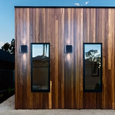 Kinkiety-solarne - eko9098 solarna lampa elewacyjna led 50lm 6000k czujnik zmierzchu wings eko-light 