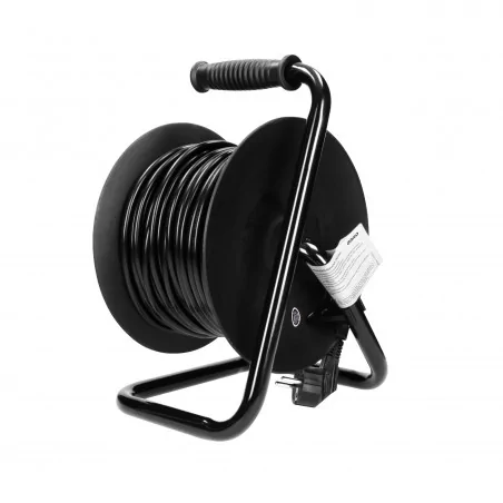 Przedluzacze-bebnowe - zwijany przedłużacz na bębnie z 4 gniazdami 30m z wyłącznikiem termicznym or-ae-13152/30m orno 