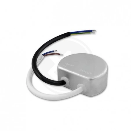 Zasilacze-led - zasilacz do puszki okrągły hermetyczny 12v 20w ip67 lvt 