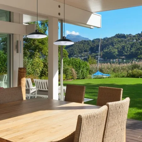 Lampy-solarne - eko9151 lampy ogrodowe 2szt z panelem solarnym + pilot saturn eko-light 