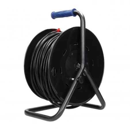 Przedluzacze-bebnowe - 50-metrowy przedłużacz bębnowy z 4 gniazdami z termikiem or-ae-13155/50m orno 