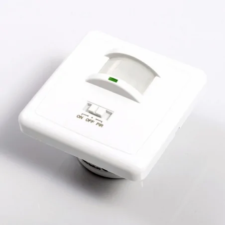 Czujniki-ruchu - czujnik ruchu pir  ścienny z wyłącznikiem 9m 160st eura md-07b7 el-home 